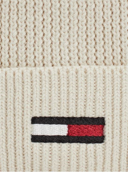 TJW ELONGATED FLAG BEANIE TOMMY JEANS | AW0AW16777/ACG